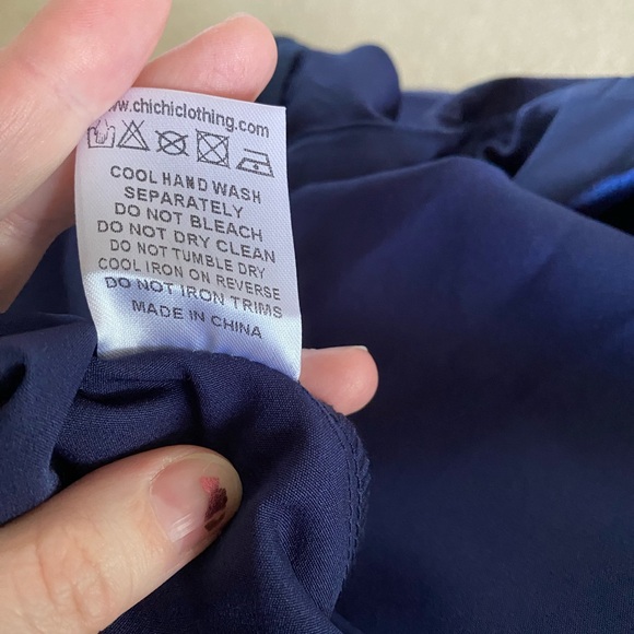 Chi Chi London Yazmina Asymmetric Hem Bardot Dress - Picture 10 of 13